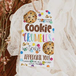 Étiquette de remerciement pour biscuits