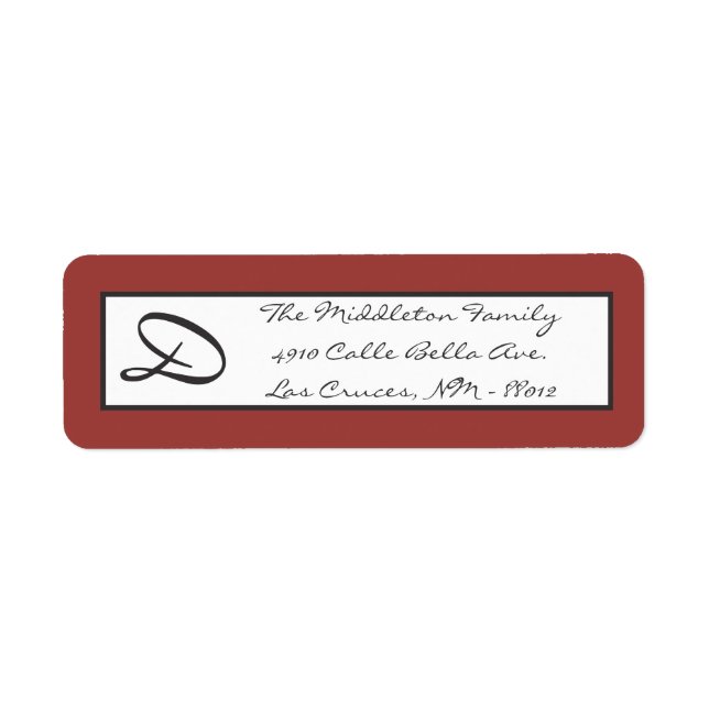 étiquette de retour Burberry Plaid Fabric de 0,75  (Devant)