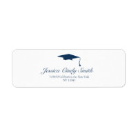 Étiquette de retour du Casquette de la Marine