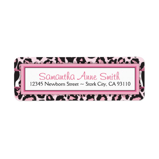 Étiquette de retour Wild Thing (Devant)