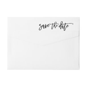 Étiquette De Sauvegarde De L'Envoi De La Date De B