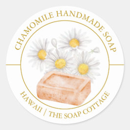 Étiquette de savon Chamomile
