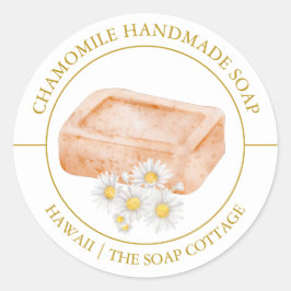 Étiquette de savon Chamomile