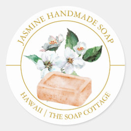 Étiquette de savon Jasmine