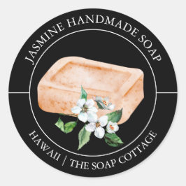 Étiquette de savon Jasmine