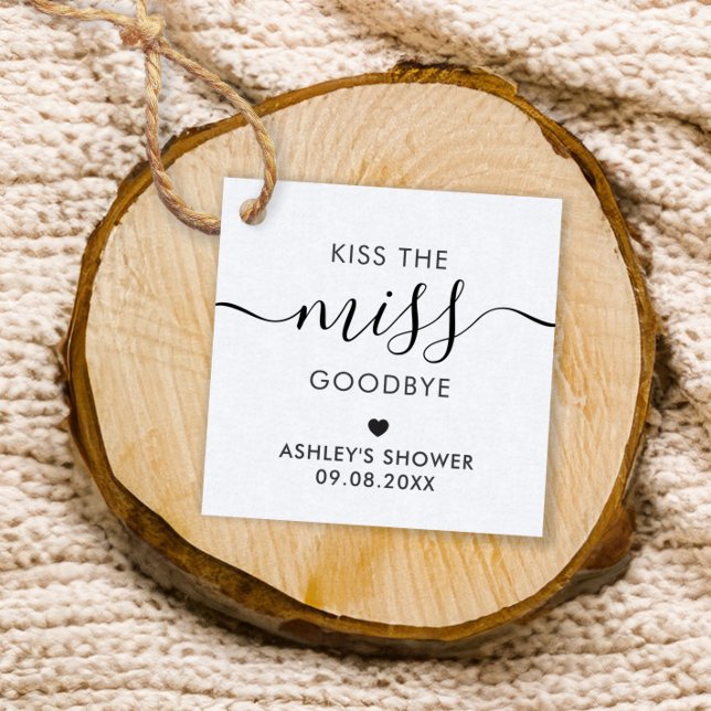 Étiquette de Souhaits de Mariage, Kraft (Créateur téléchargé)