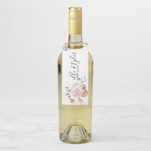 Étiquette de suspension de bouteille Parfaitement