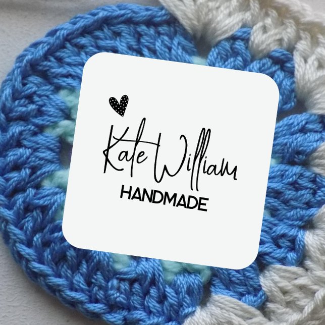 Étiquette de vêtements personnalisés pour l'articl (Créateur téléchargé)