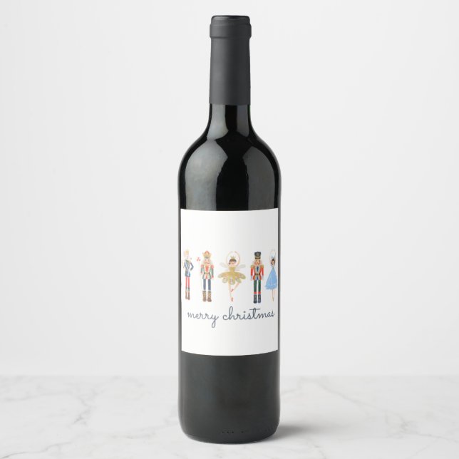 Étiquette de vin Nutcracker (Devant)