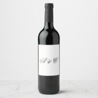 Étiquette de vin personnalisé