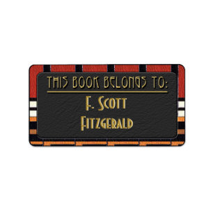 Étiquette Déco en cuir (Plaque personnalisée)