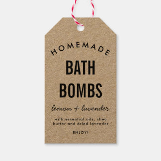Étiquette d'emballage de bombe de bain maison do-i