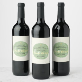 Étiquette Dennis Wine Bottle