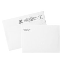 Étiquette d'enveloppe blanche anti-vol – Courrier