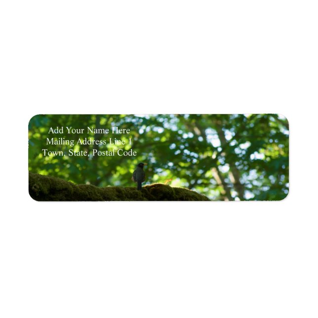 Étiquette Dépassement de forêt (Devant)