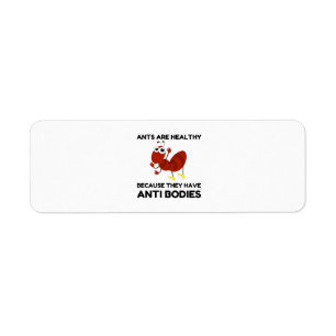 ÉTIQUETTE DES ANTI-CORPS SAINS JOKE CARTOON