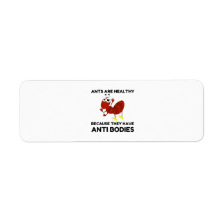 ÉTIQUETTE DES ANTI-CORPS SAINS JOKE CARTOON