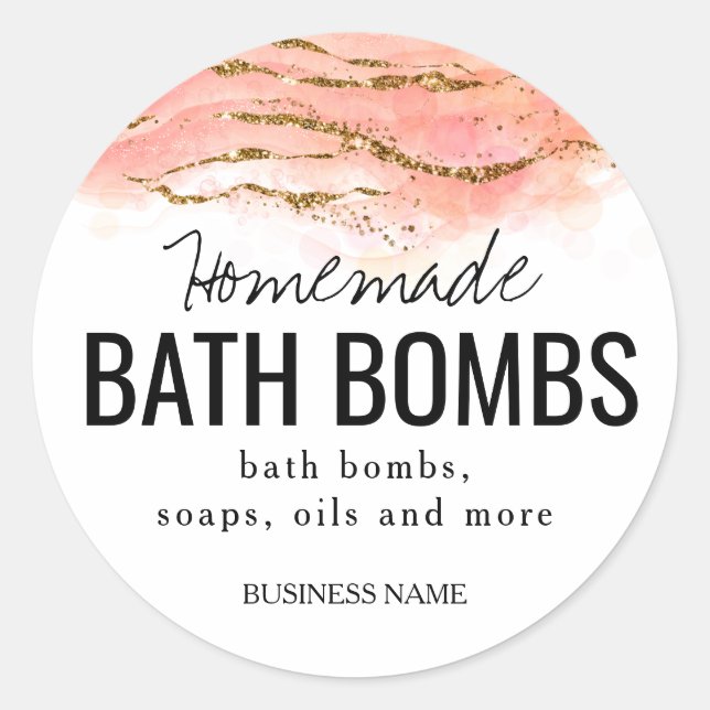 étiquette des bombes artisanales (Devant)