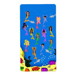 Étiquette des sirènes des dauphins