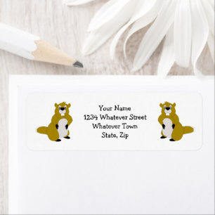 Étiquette Design Beaver