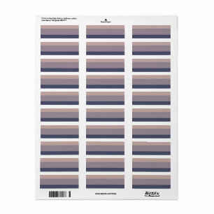 Étiquette Design, contemporain, poli et personnalisable