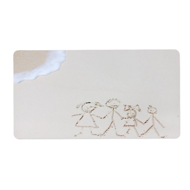 Étiquette Dessin des enfants (Devant)