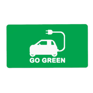 Étiquette Devenez écolo ~ Conduite de voitures électriques