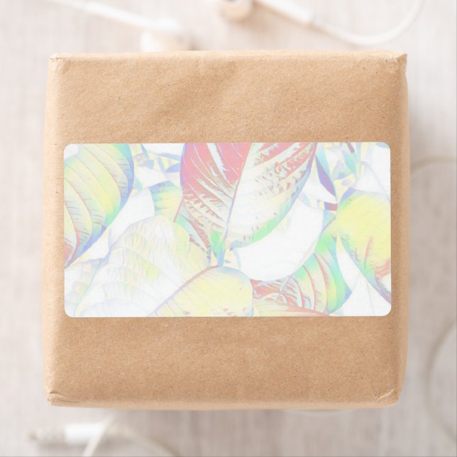 Étiquette d'expédition personnalisé (Ajoutez simpl (En situation)