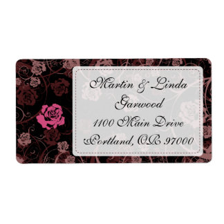 Étiquette d'expédition Romance de crépuscule v3