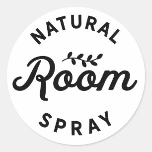 Étiquette d'huile essentielle de spray de salle na