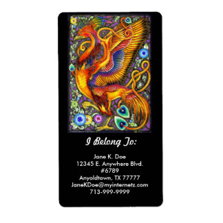 Étiquette d'identification d'élipharon