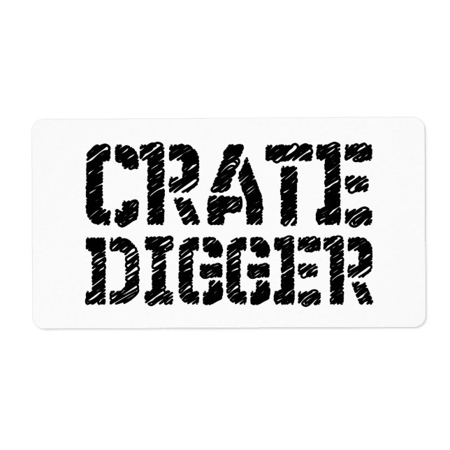 Étiquette Digger de vitesse (Devant)