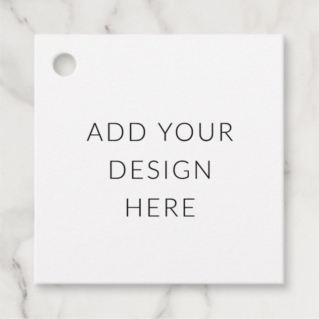 Étiquette d'impression 2" carré (Devant)