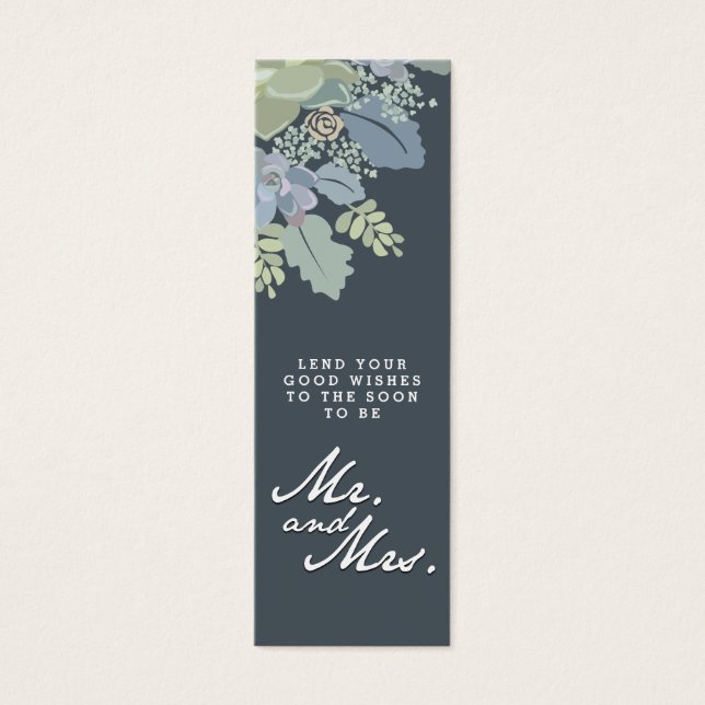 Étiquette d'invitation de mariage dans un jardin V (Devant)