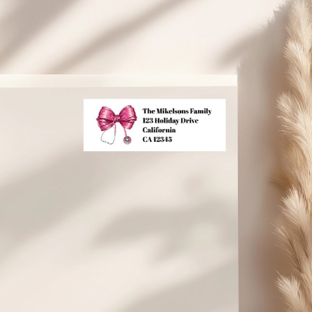 Étiquette Diplômé de l'école de soins infirmiers de Stethosc (Créateur téléchargé)