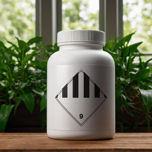 Étiquette divers de classe 9