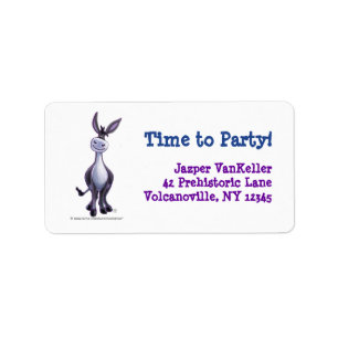 Étiquette Donkey Party Centre