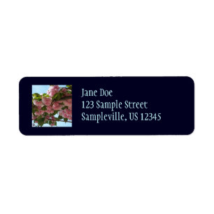 Étiquette Double Blossoming Cherry
