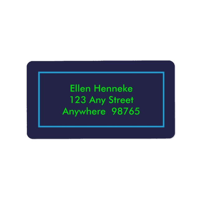 Étiquette Dragonfly psychédélique (Devant)