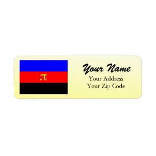 Étiquette Drapeau de fierté polyamoureux OFFICIEL -.png