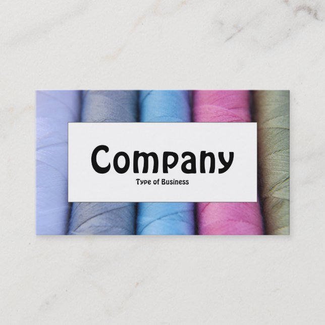 Étiquette du centre - bobines de coton (Devant)