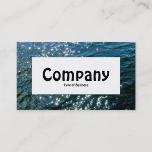 Étiquette du centre - Eau pétillante