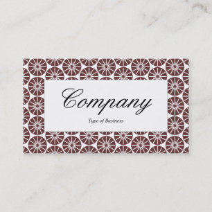 Étiquette du centre - Roue étoile - Brown