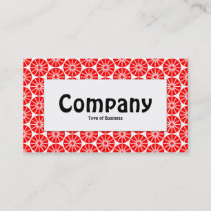 Étiquette du centre - Roue étoile - Rouge