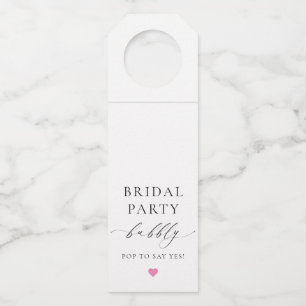 Étiquette du cintre de la fête nuptiale d'Ellesmer