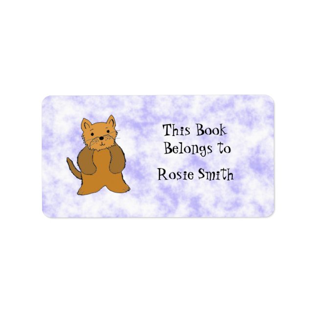 Étiquette du livre de caricatures (Devant)