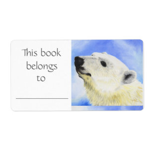 Étiquette du livre Ours polaire