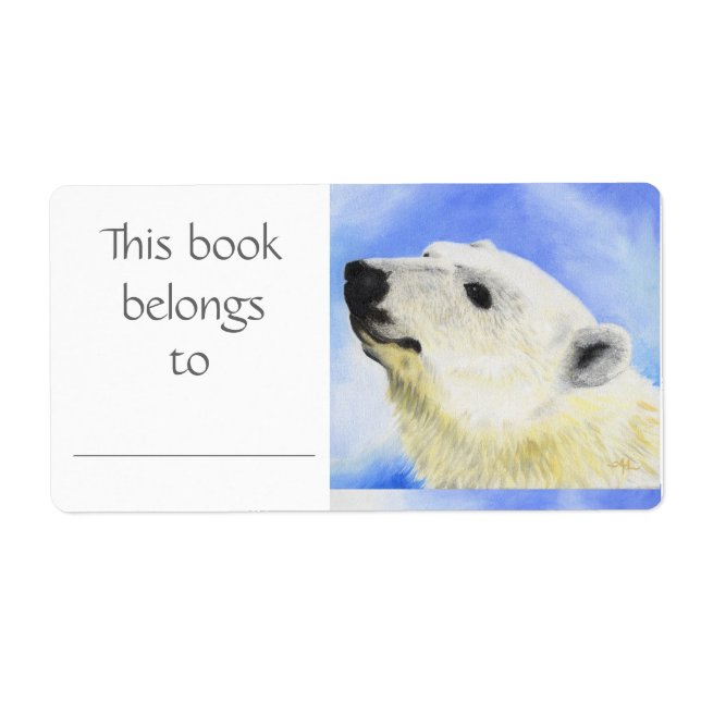 Étiquette du livre Ours polaire (Devant)