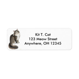 Étiquette Duffy the Cat Label