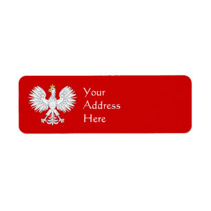 Étiquette Eagle polonais